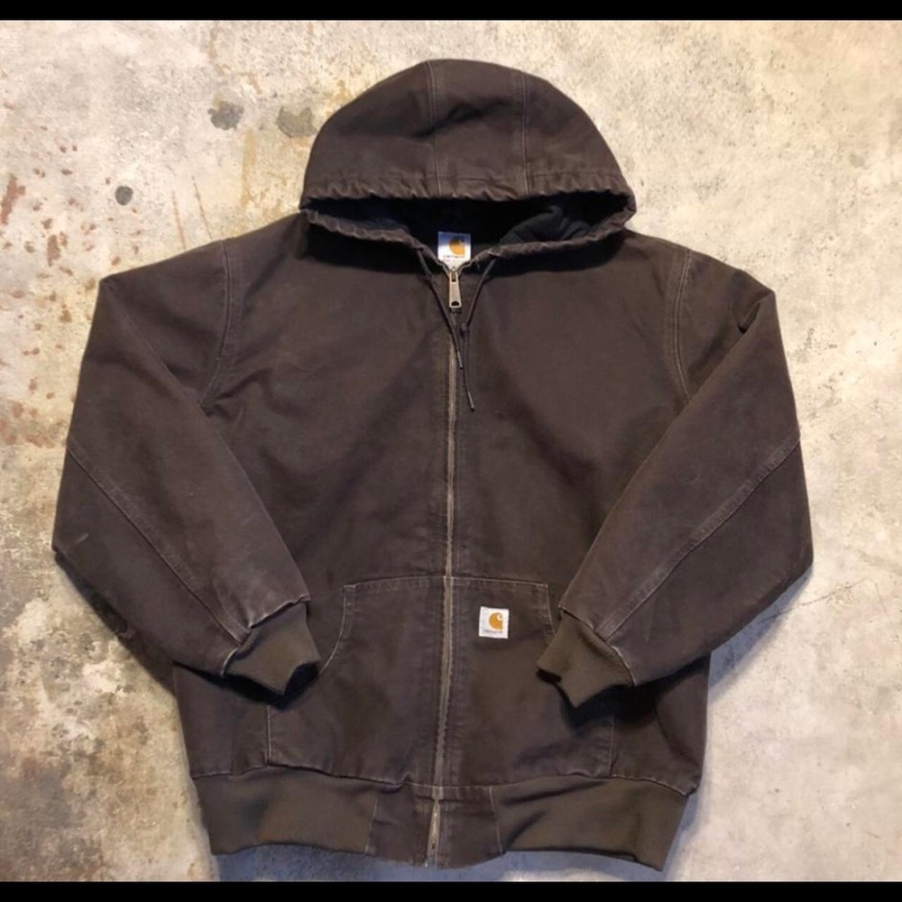 Vintage Carharrt Hooded Canvas